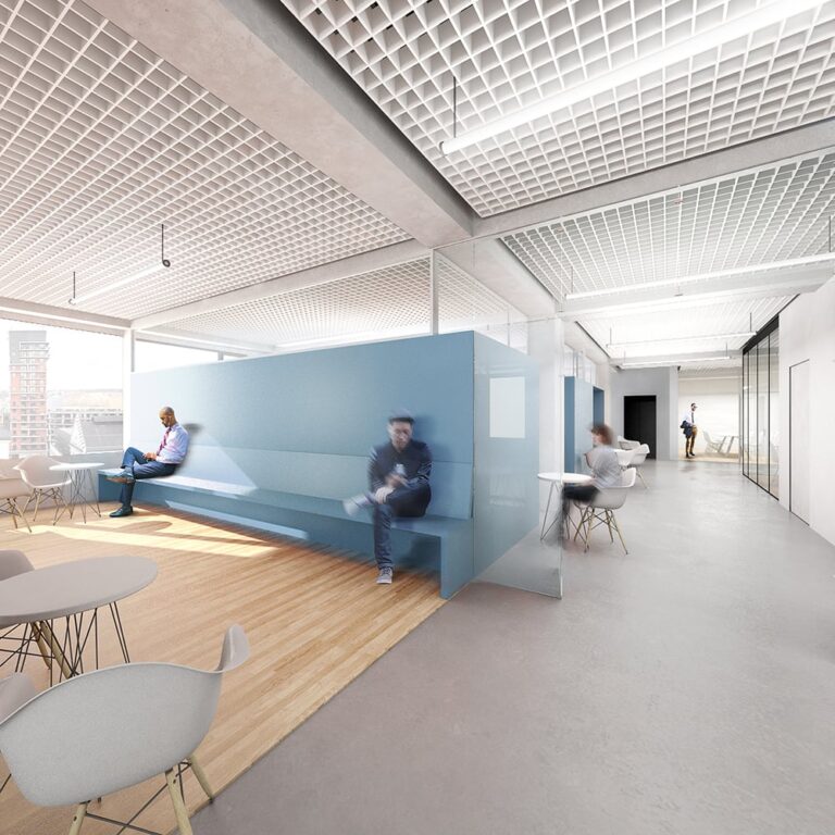 Stropní systémy pro radnici Praha 7