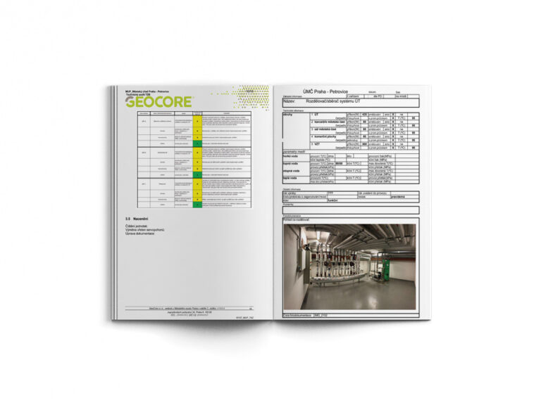 Autit administrativní budovy Praha 15