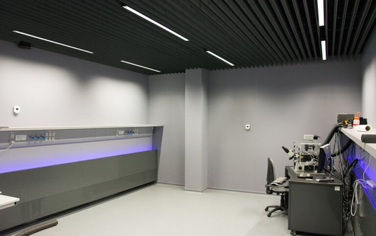 Praha 4 - laboratoře - stropní systémy II