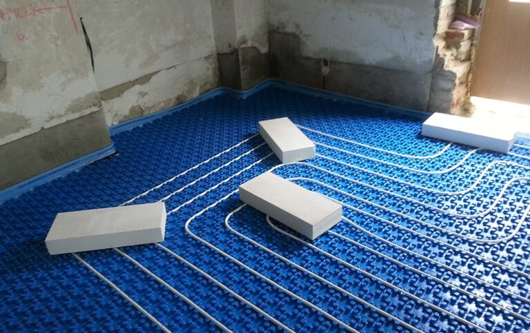 Tuchoměřice - tepelné čepadlo a podlahové vytápění