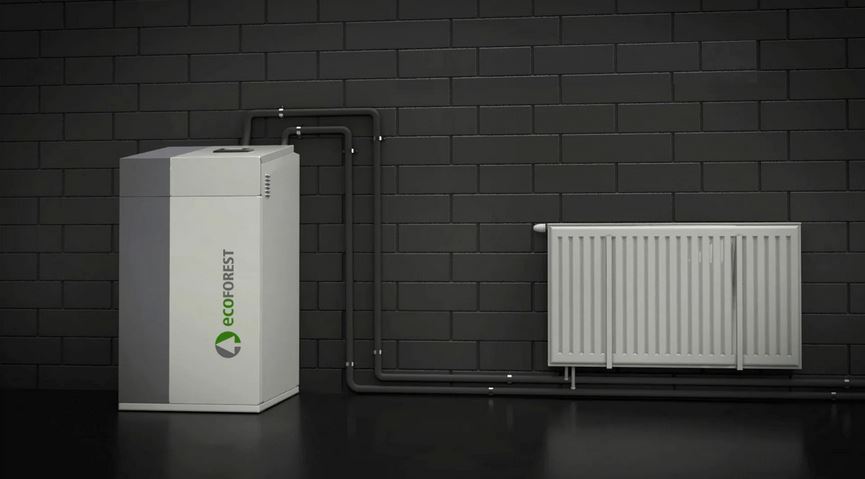 Tepelné čerpadlo a radiator