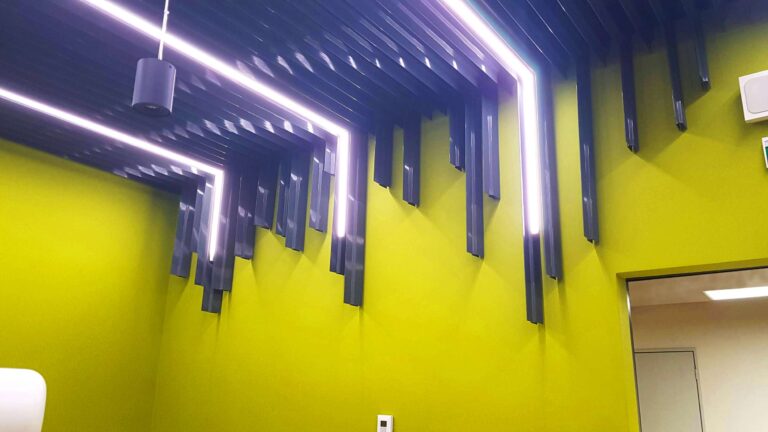 Praha 4 - laboratoře - stropní systémy