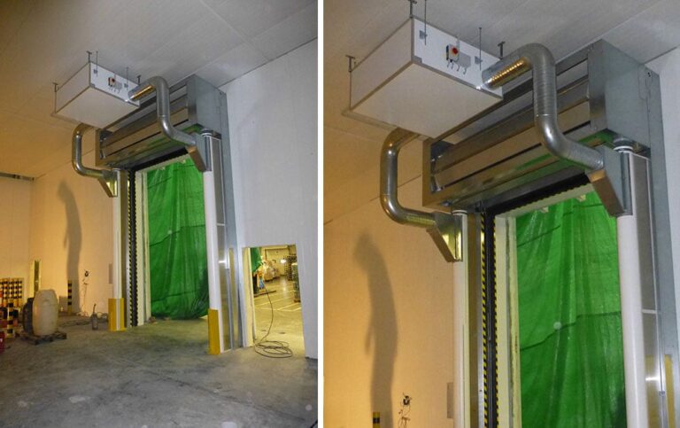 Dobřany - Penny - dveřní clona pro mrazicí zóny