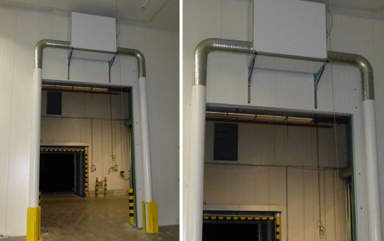 Dobřany - Penny - dveřní clona pro mrazicí zóny