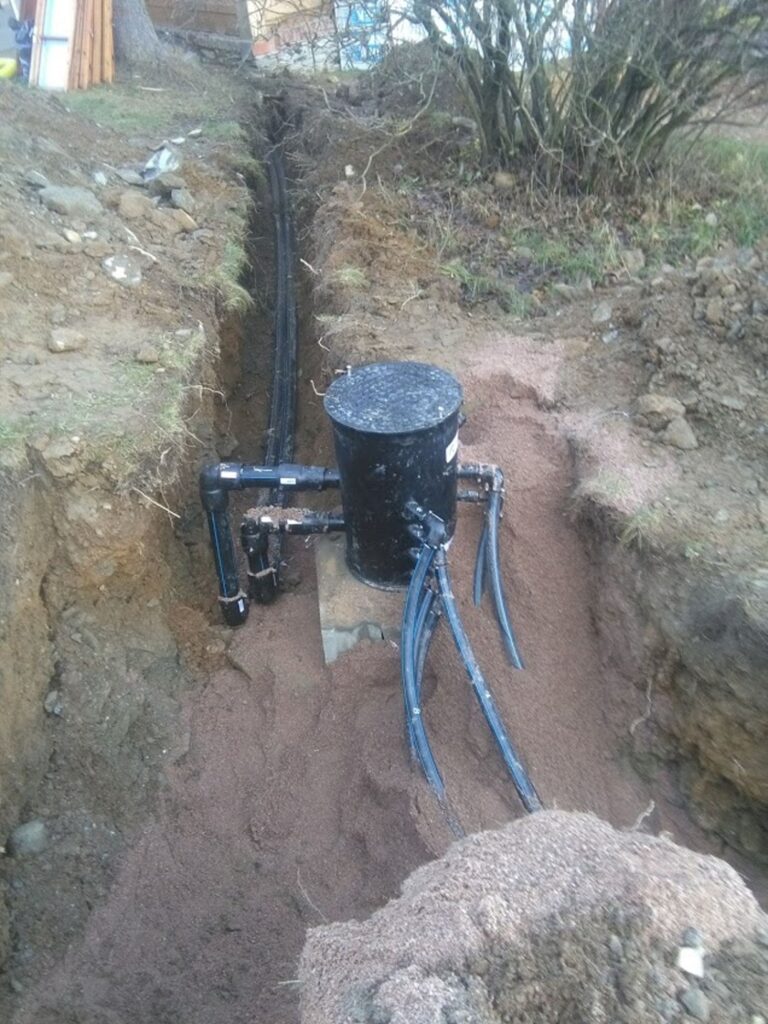 Rodinný dům, Rýchory - geotermální vrt a tepelné čerpadlo