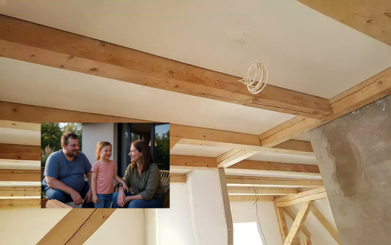 Langerovi nebourali jedinou parketu. Strop topí, chladí – šetří tisíce korun ročně